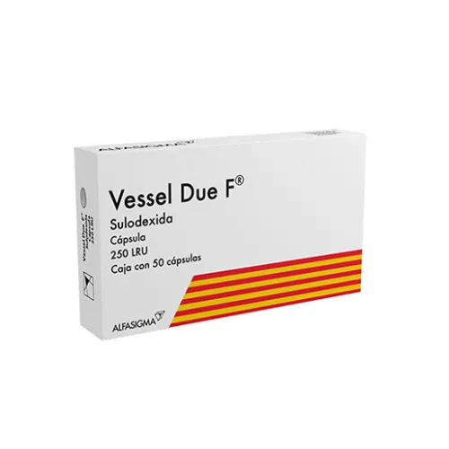 VESSEL DUE-F 250LRU 50 Cápsula(s)