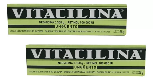VITACILINA UNGÜENTO PACK 2 TUBOS C/28gr C/U
