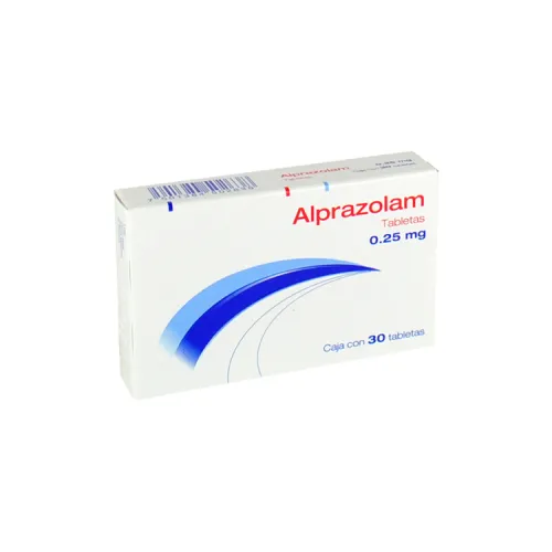 ALPRAZOLAM 0.25 mg 30 Tableta(s) PSICOFARMA