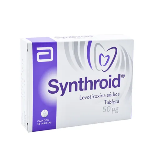 SYNTHROID 50 mcg 30 Tableta(s)