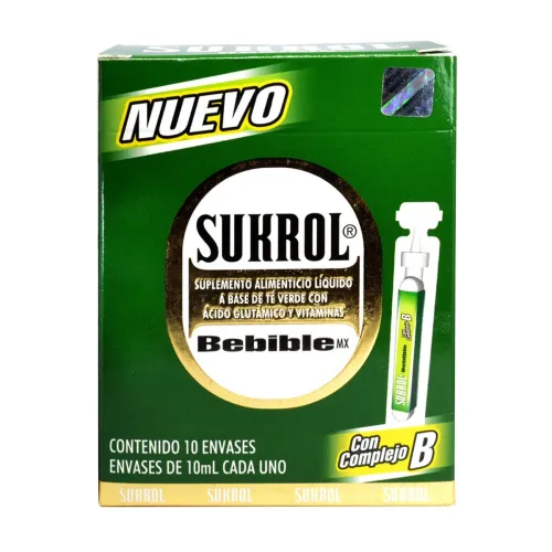 SUKROL BEBIBLE CON CONPLEJO B- 10 Ampolletas 10mL