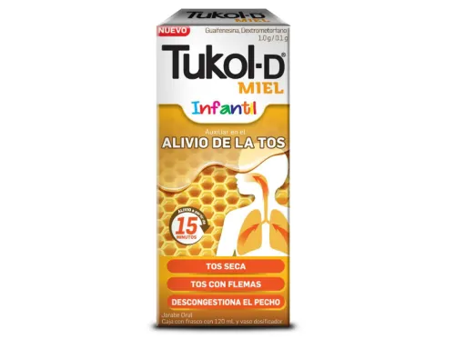 TUKOL-D INFANTIL MIEL 0.1/1 g 120 Mililitro