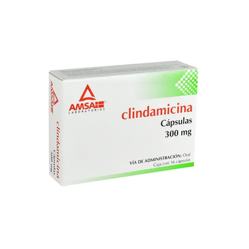 CLINDAMICINA 300 mg 16 Cápsula(s)