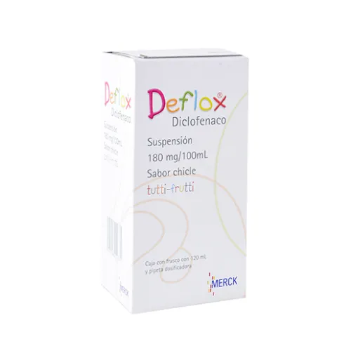 DEFLOX 180 mg 120 Mililitro