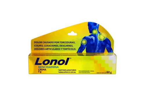 LONOL 5g Crema Tubo con 60 gramos